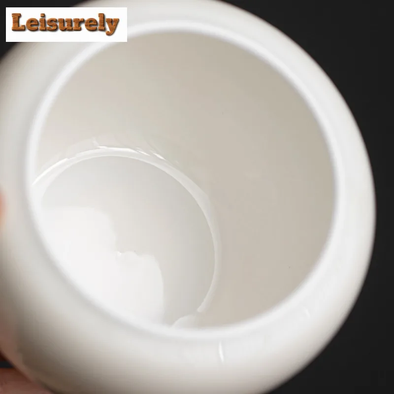 650ml Retro Plant Ash Ceramic Jianshui Tea Wash Writing-brush Washer Tea Residue Barrel Pot Bearing Holder Chaxi Accessories