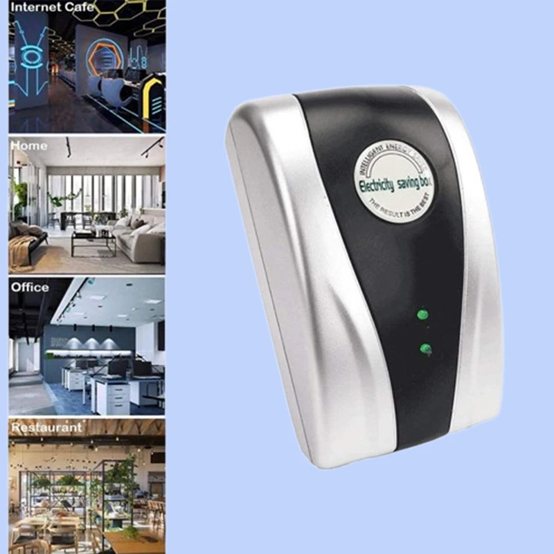 Power Electricity Gift Energy Factor Saver Box Device Home Office Intelligent Power Electricity Digital Eu Us Plug Saving Device