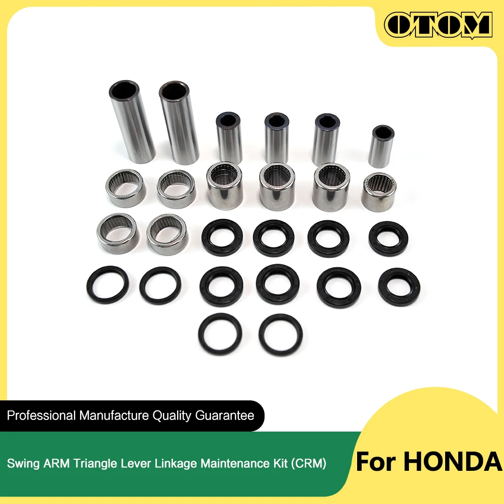 

OTOM 1998 мотоциклетный поворотный рычаг, треугольная Рычажная связь, рычаг подшипника, масляная уплотнительная втулка для HONDA CRM250 с предупреждением о скорости