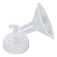 Portable Flange Valves Tube Bottle Backflow Protector 18/19/20mm Breast Part Breast Funnel Connector Durable 2