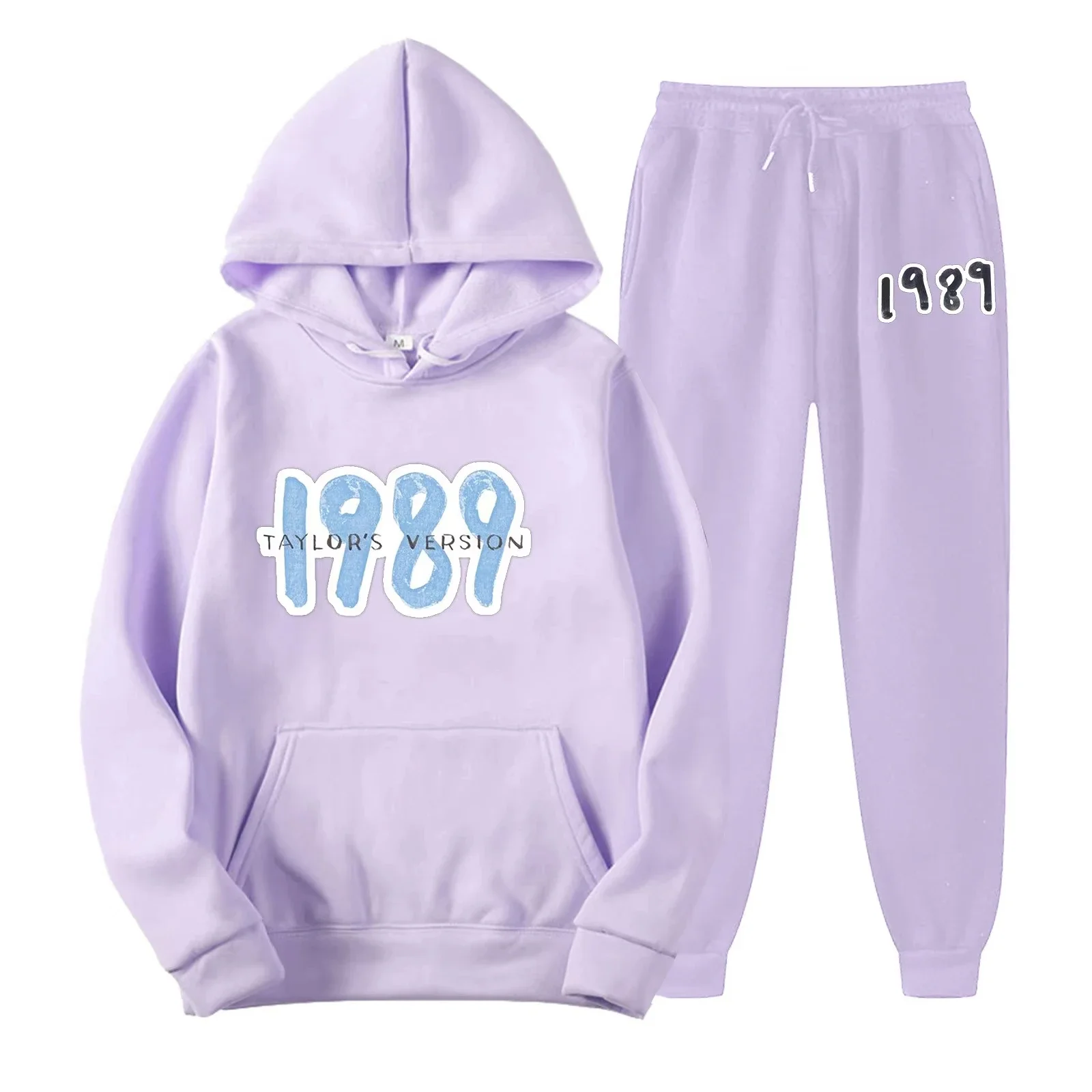 Taylor The Eras Tour Men Sweatshirt Hoodie+Sweatpants Midnight Album Swift Print Tracksuit Sportswear Men's Clothing 2 Piece Set 4