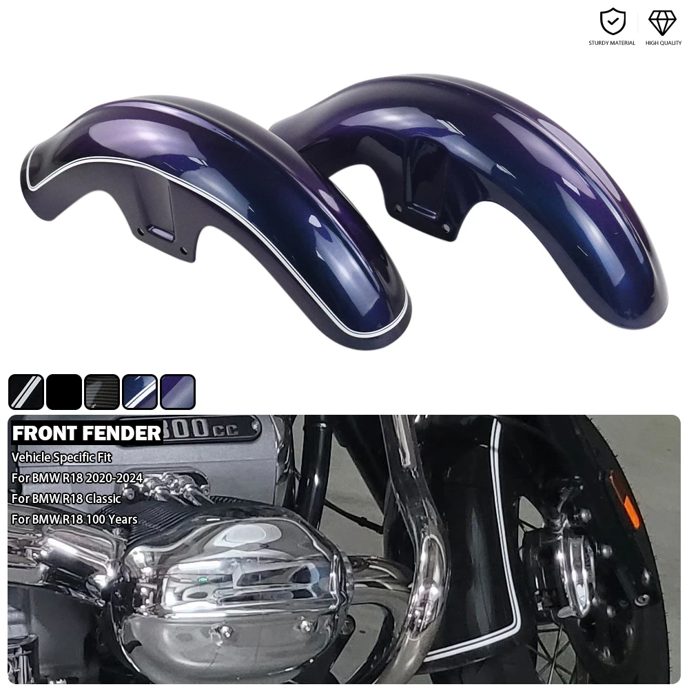 

Motorcycle Front Fender Splash Guard Option 719 Galaxy Dust Mudguard Fits For BMW R 18 Classic R18 100 Years 2020 2021 2022 2023