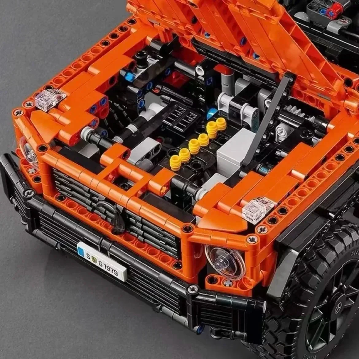 2891PCS technology Mercedes Benz G500 car set 4x4 off-road vehicle 42177 model building block toy birthday gift