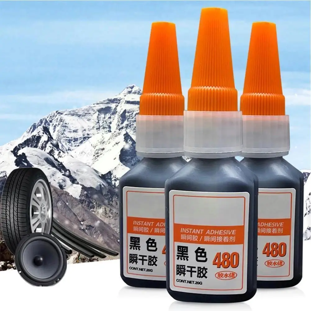Super Glue Car Rubber Repair Tire Glue 480 Car Adhesives Sealer Tube