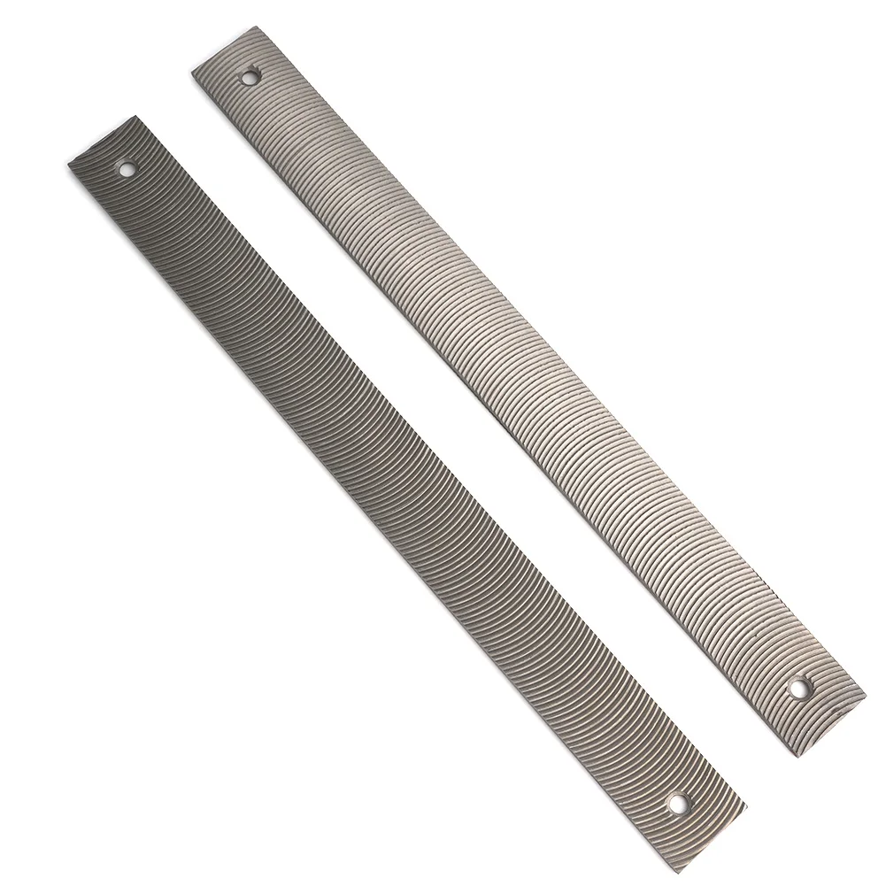 Feile Zähne Feile Heimwerkzeuge Karosserie gebogen Silber Stahl 1 PC 14 Zoll Feilenhalter Polierer Feilen für Sand flach Schön – Detail 8