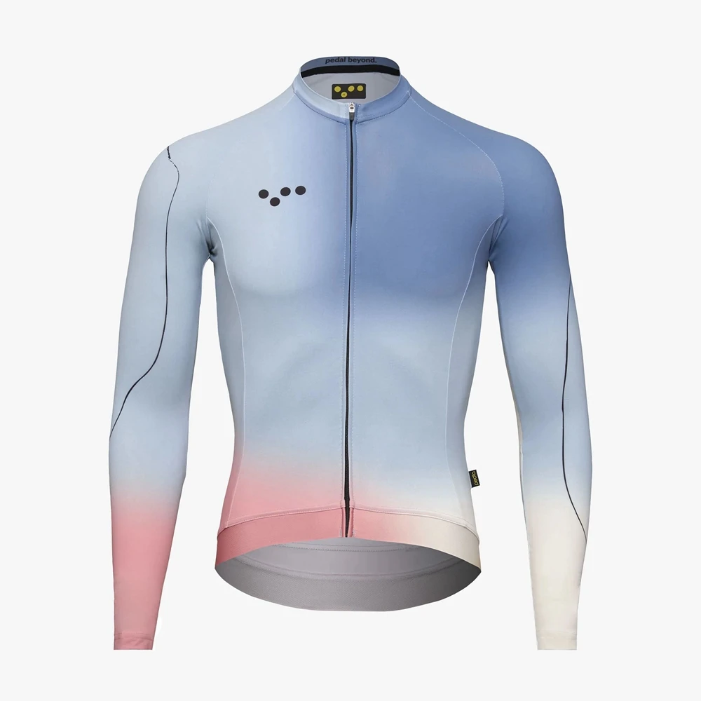 

Pedla Cycling Jersey Summer Men's Long Sleeve Shirts Outdoor Bicycle Jacket Breathable Road Bike Clothing Ropa Ciclismo Maillot