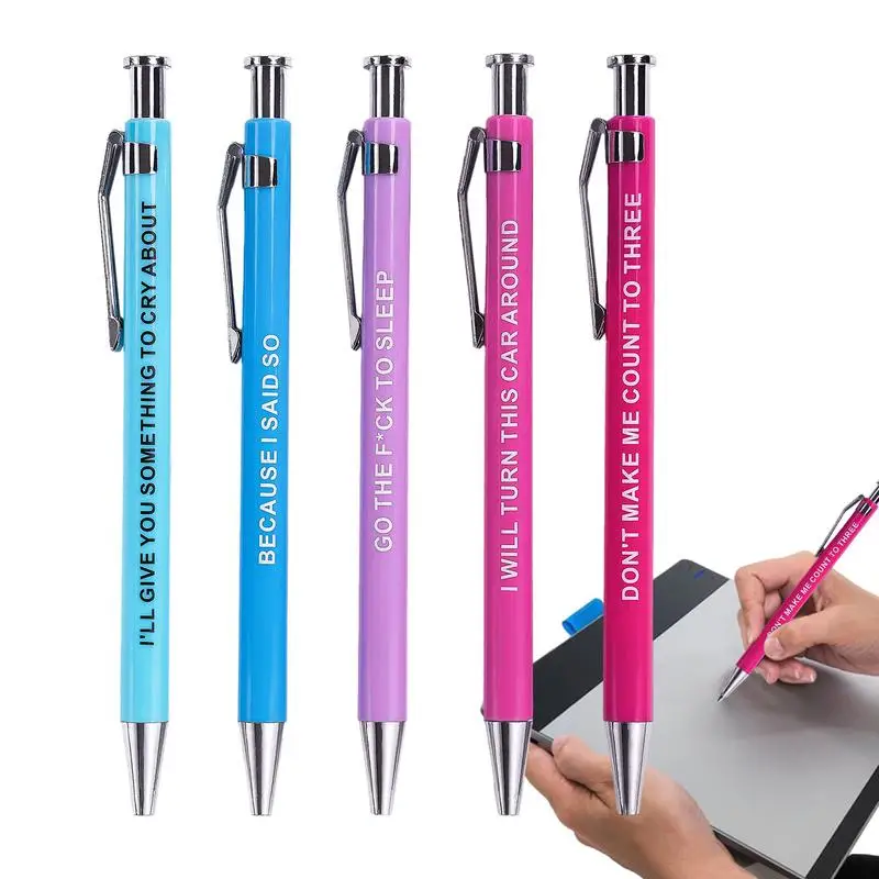 

Inspirational Ballpoint Pens 5PCS Inspirational Quotes Ballpoint Pens With Motivational Messages Inspirational Quotes Ballpoint