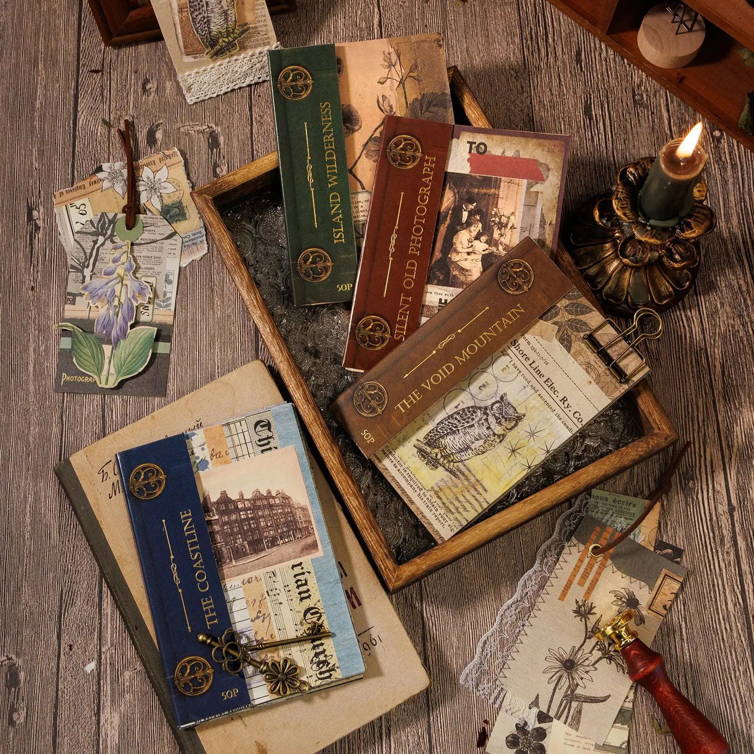 

50pcs/lot Memo Pads Material Papercruise the peninsula Junk Journal Scrapbooking paper Background Decoration Paper stationery