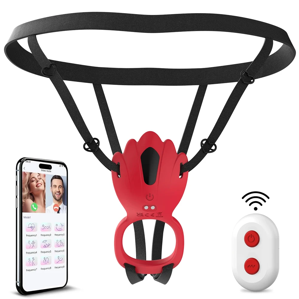 Wireless APP G Spot Vibrator for Women Remote Control Clitoris Stimulator Sex Toys Couple Penis Ring Wear Panty Massager Adult