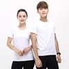 Polyester Sublimation Blank White T-Shirts for Man Women Kids Casual Short Sleeve Summer Tops Tee Shirts 2