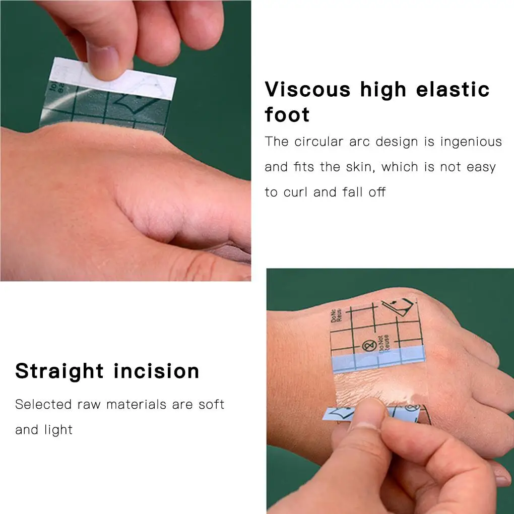 

Waterproof Bandage Film Adhesive Bandage Tape Postcare Skin Protection Tape Roll 12cmx10m