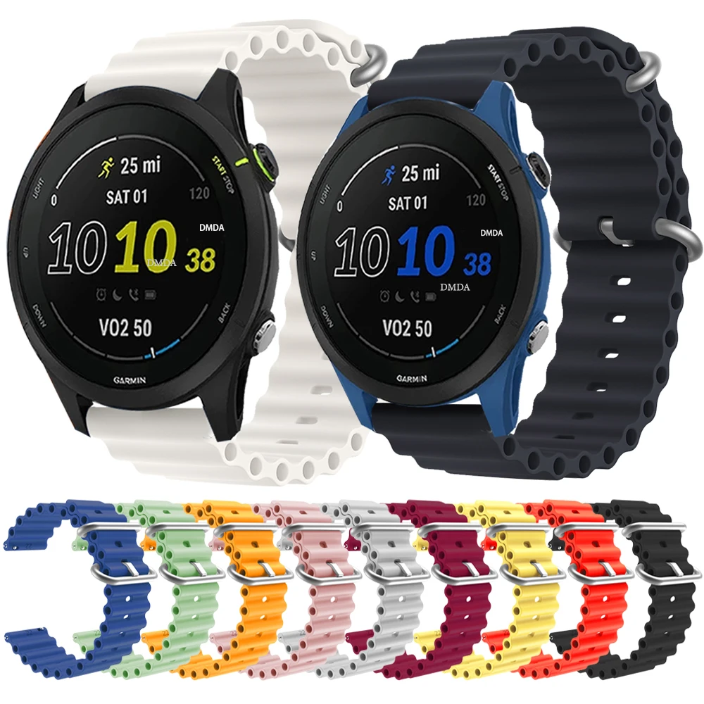 20 22Mm Ocean Strap Per Huawei Watch Gt 3 46Mm 42Mm Watch 3 Pro Watch Band Per Honor Magicwatch 2 Gs 3 Pro Es Bracciale In Silicone