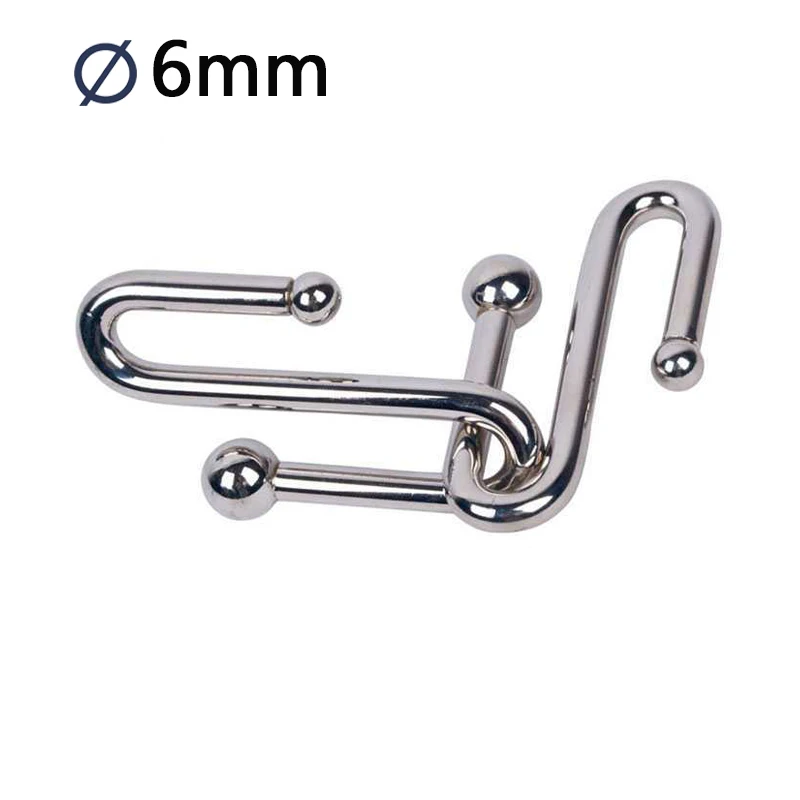 Intricate Metal Wire Puzzle Brain Teasers - Mind Challenge Toys