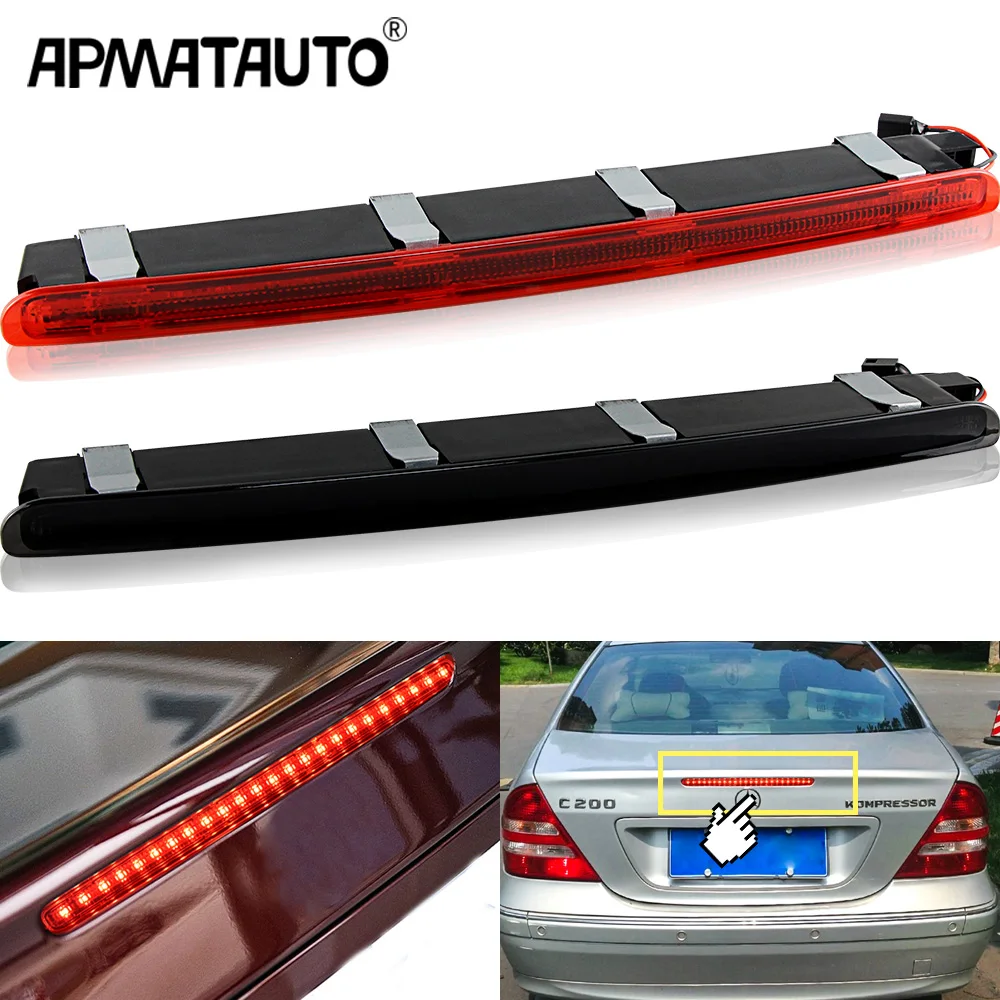 Car Rear Stop Tail Lamp Third Brake Light 2038201456 Fit For Mercedes Benz W203 20002007 Rear