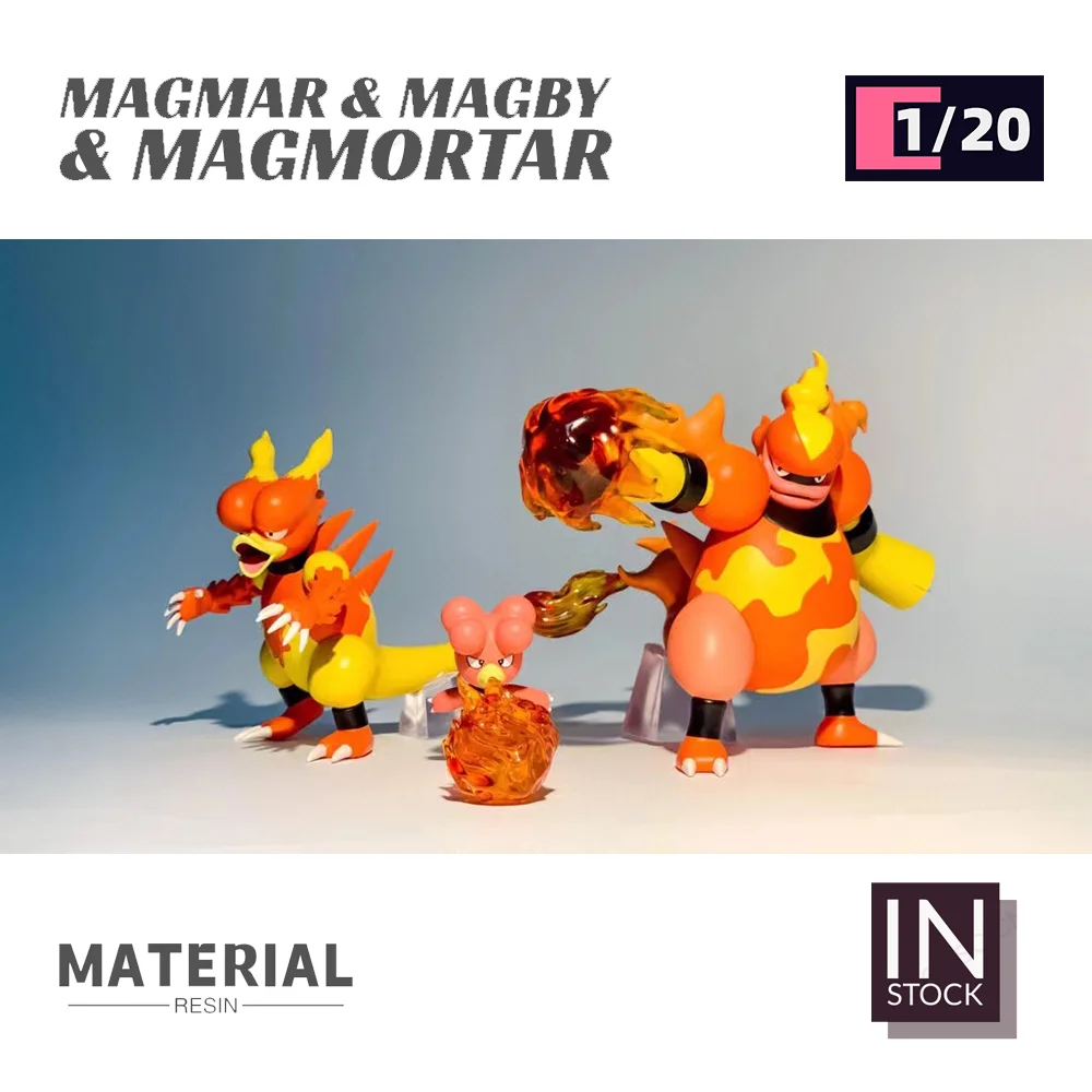 IN STOCK]1/20 Scale World Figure [UU Studio] - Magmar