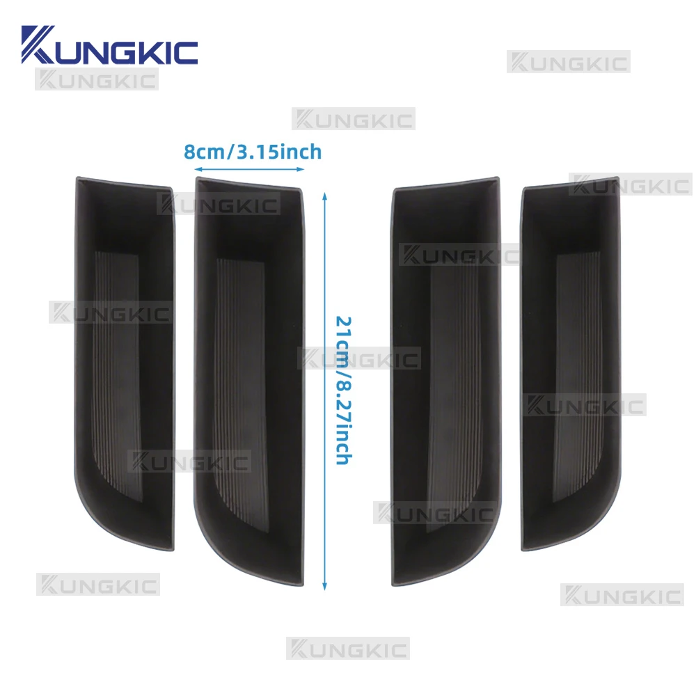 KUNGKIC 스바루 크로스트렉 2024 2025 ABS 수납함 LHD RHD 차량 측면 도어 정리함 케이스 박스 인테리어 액세서리