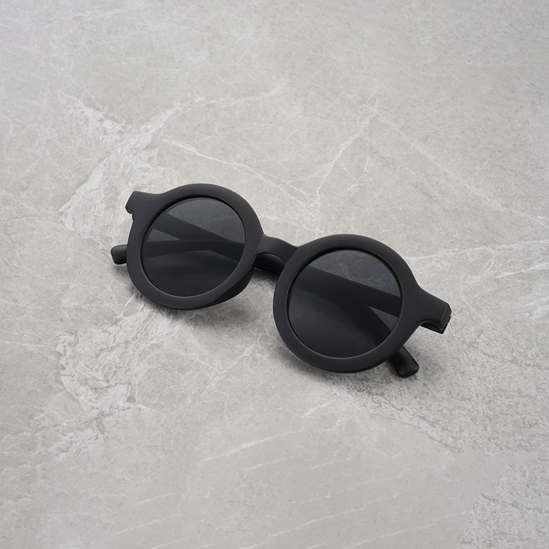 3PCS Children Sunglasses Children Fashion Trend Round Frame Sunglasses Photography Style Personalized Glasses kids sunglasses