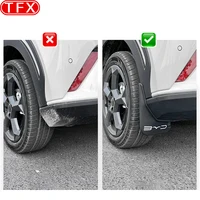 For BYD Seagull Dolphin Mini 2024 2023 Car Mudguards Plastic Fender Cover Flares Splash Guard Exterior Mud Flaps Accessories 2
