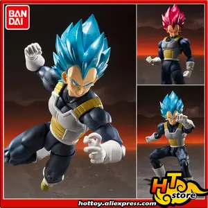 Bandai 2021 NYCC S.H. Figuarts Super Saiyan God Son Goku Kaio-Ken