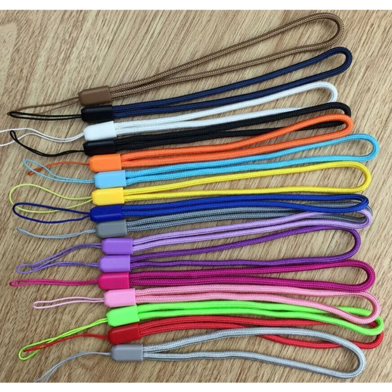 x9fb 50pcs 핸드 손목 스트랩 USB 플래시 드라이브 폰 카메라 19cm 길이 나일론 손목 스트랩 키 지갑 배지 홀더