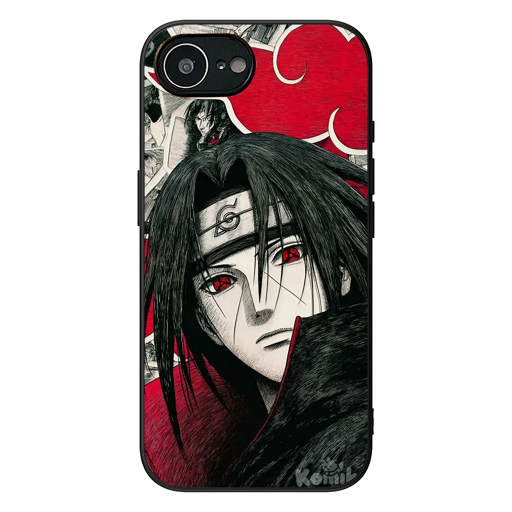 Anime Itachi Akatsuki Naruto Phone Case Cover