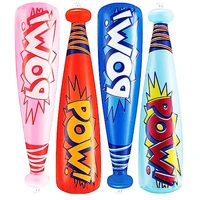 42cm Oversized Inflatable Baseball Bats Pool Party Favor Kids Birthday Gifts Water Game Toy Boys Inflatable Balloon Toy Bat 2