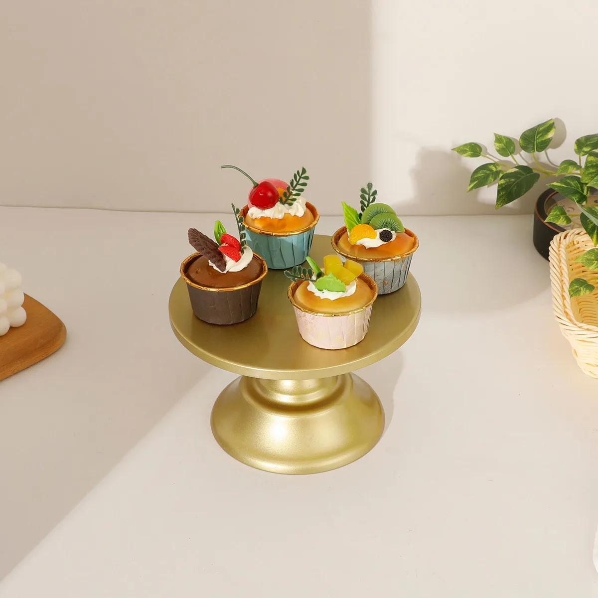 Cake stand Cake Stand Home Party Dessert Table Display Rack Dessert Cake Tray Cold Meal Tea Break Table Afternoon Tea Center Rack 20cm
