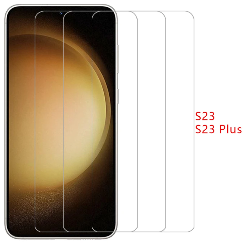 Vetro Temperato Per Samsung Galaxy S23 Plus 5G Pellicola Salvaschermo Su Samsungs23 S 23 23 S S23Plus Pellicola Protettiva Glas Samsun Galxy