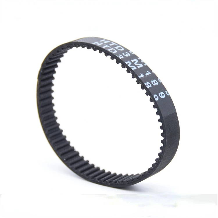 HTD3M Rubber timing belt length 261/264/267/270/273/276/279/282mm suitable for 10/15mm wide pitch 3mm wheel |