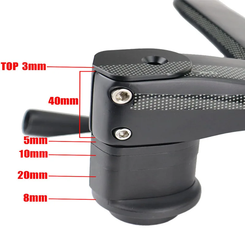 Carbon Road Handlebar For 28.6mm Fork Steer With Spacers