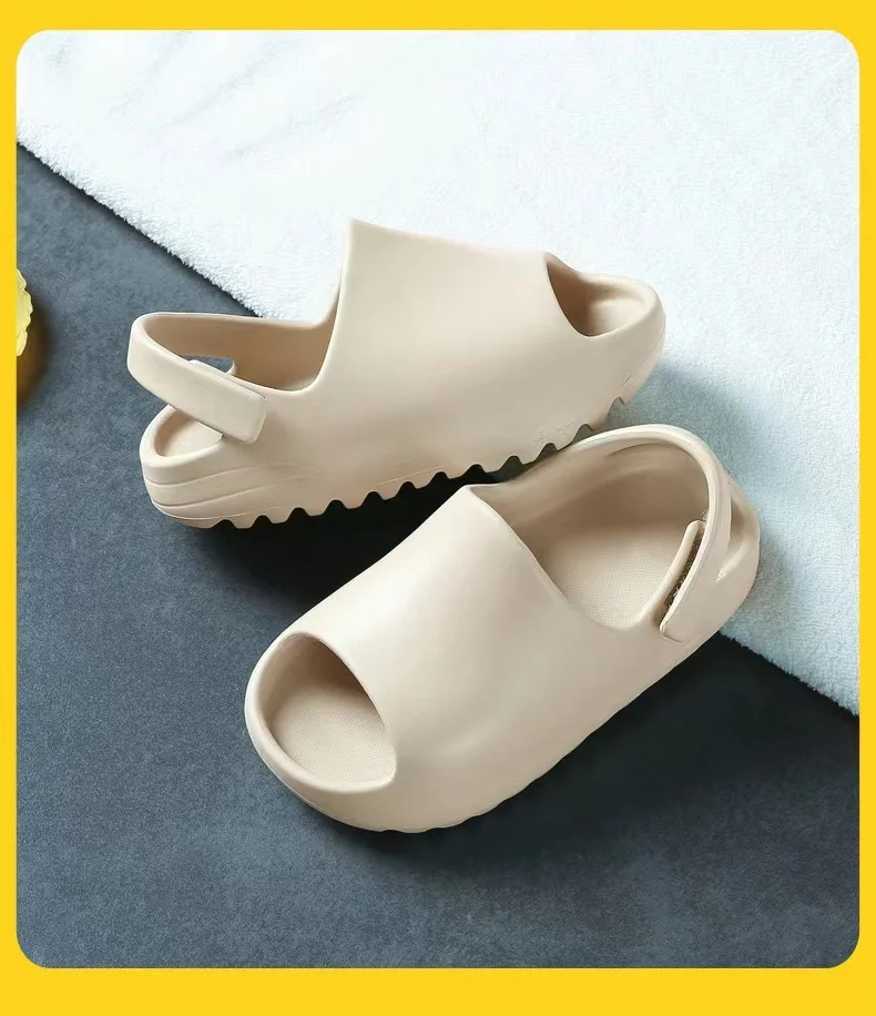 Summer Kids Sandals Baby Light Nonslip Girls Boys Outdoor Sandals Slides Waterproof Toddles Slippers