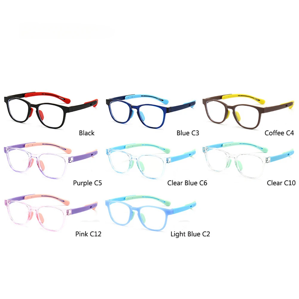 Optical Children Glasses Frame for Boy Girl Kid's TR90 Eyeglasses Frames Myopia Prescription Eye Glasses Eyewear Spectacles