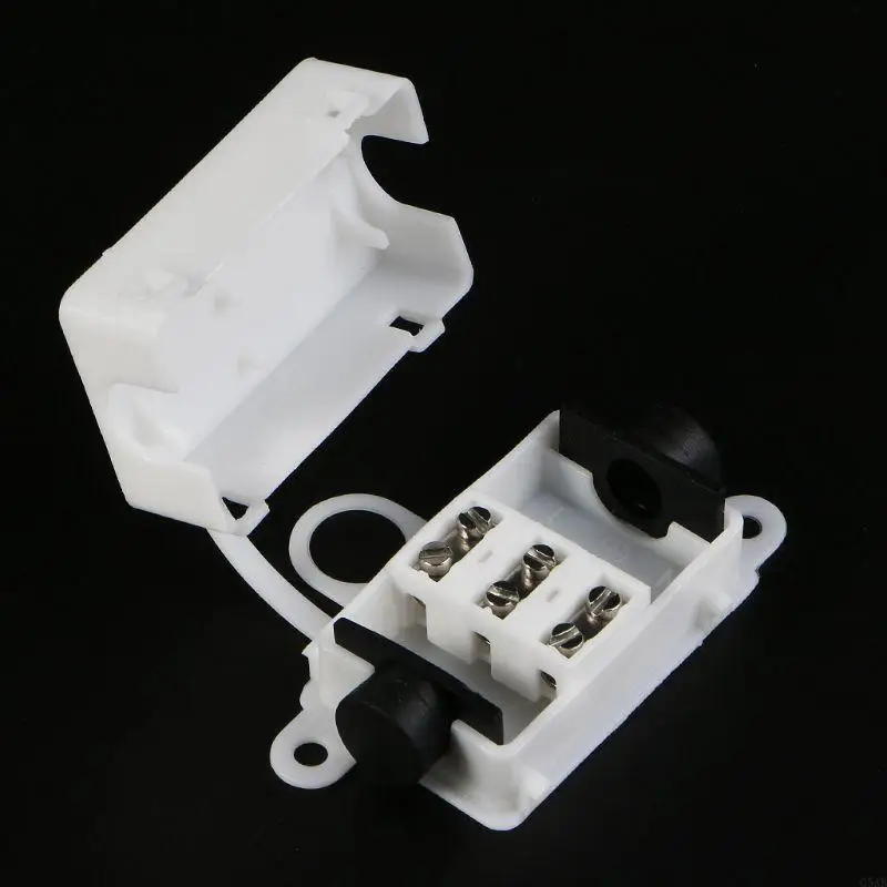 G5AB 9A 250V 3 Pin IP44 Waterproof Electrical Cable Wire Connector Junction Box