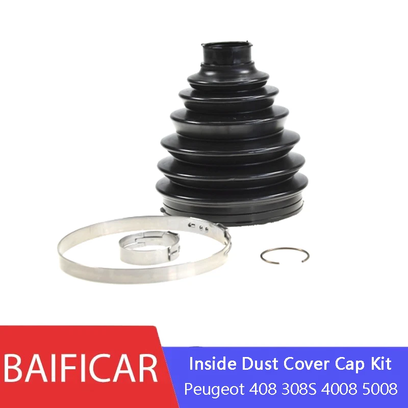 Baificar New Half Driveshaft Inside CV Joint Dust Cover Cap Kit 3293C7 For Peugeot 408 308S 4008 5008