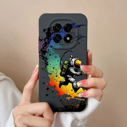 Cute Cartoon Soft Liquid Silicone Phone Case - Full Protection Anti-Drop Back Cover for Oppo A5 (5G China) (TYB471)