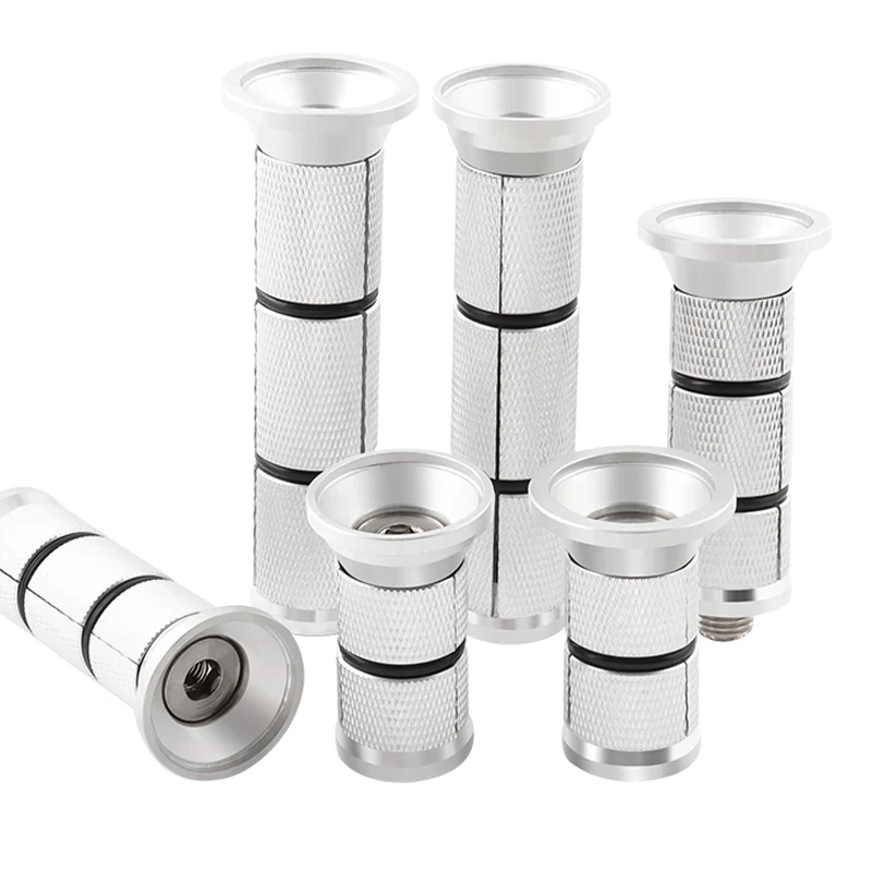MUQZI Bike Fork Extender Plug 28.6mm 31.8mm Carbon Fiber Aluminium Alloy Fork Steerer Adapter For MTB Road BMX Bicycle Expander bike fork extender