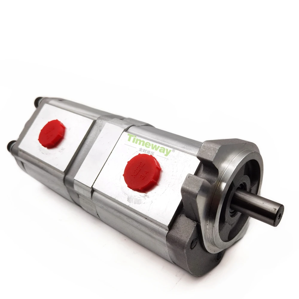 HYDROMAX HGP Series Double Gear Pump HGP-33A-F3535-L-X2-2B-F6