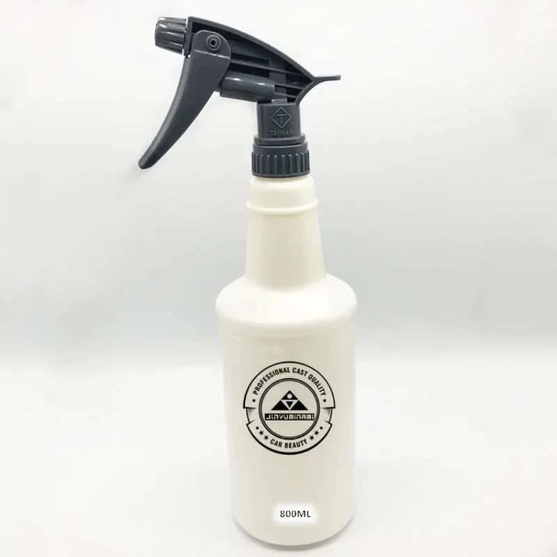 750ML Fl Oz Empty Reusable Plastic Spray Bottles for Cleaning Solutions Water Auto Detailing or Bathroom and Kitchen 6