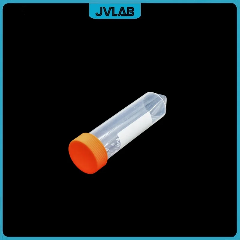 Centrifuge Tube Sample EP Tube 50 ml With Clear Scale Bottom Tip Plastic Test With Screw Cover 50 / PK