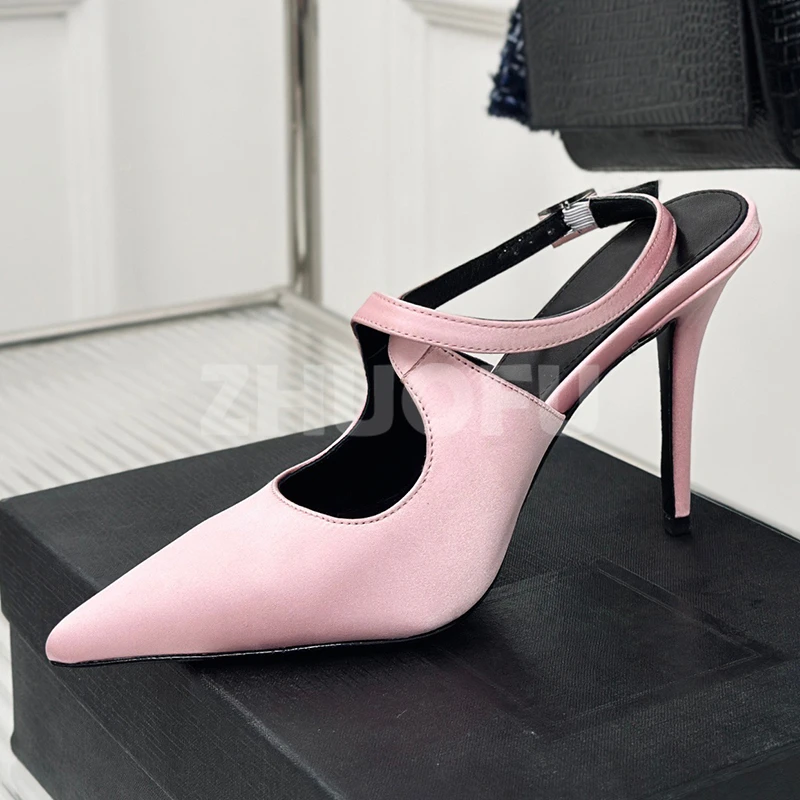 

Ladies Sandal Summer New Style Solid Colors Material Ankle Buckle Strap Design Women Sandals Sexy Trend Sandals
