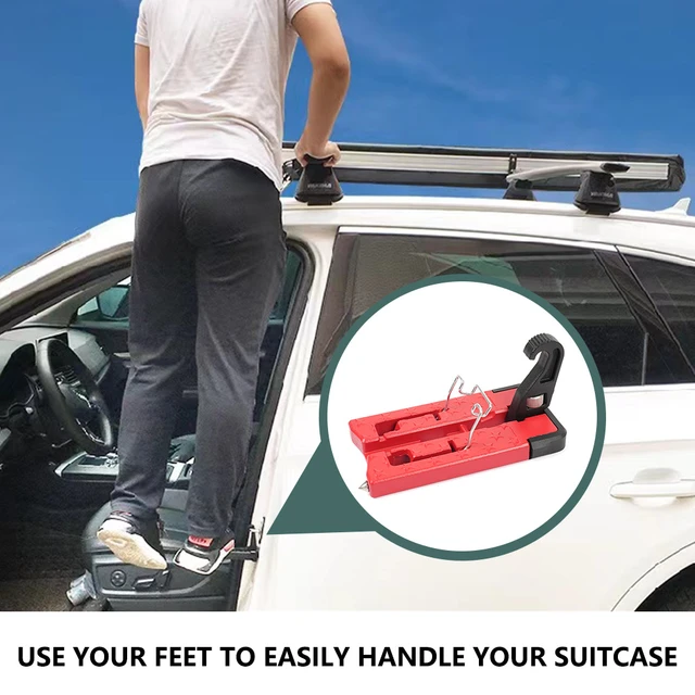 Foldable Car Roof Rack Step Car Door Step Multifunction Universal