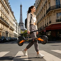 Trottinette Électrique Adulte 1200W, 60km Autonomie, Batterie 48V 20Ah, Pliable, Pneus 10", Frein à Disque, 25 km/h 3