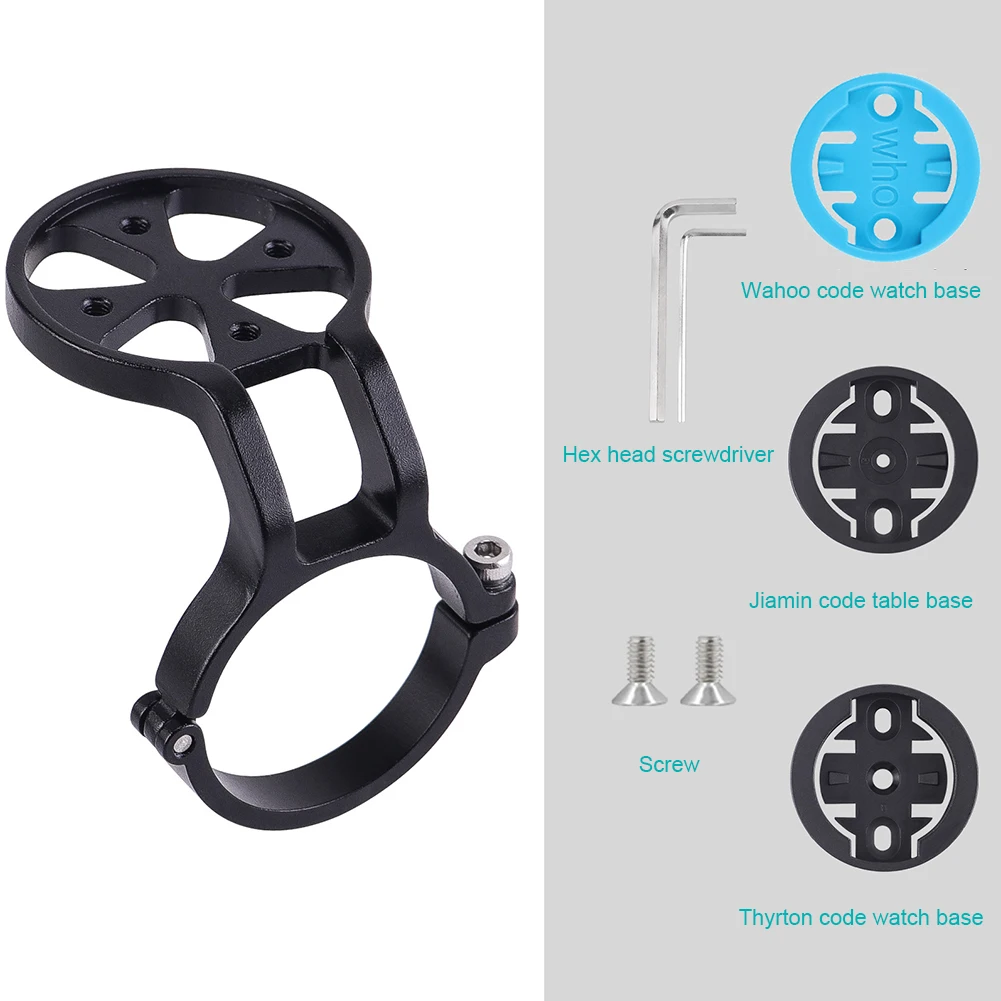 Fahrrad Computer halterung Aluminium legierung Fahrrad lenker Computer halter Rennrad Code Meter Befestigungs basis für Garmin/Wahoo/Bryton – Detail 11