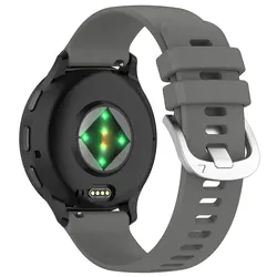 Enhanced Silicone Watchband for Smart Watch - Premium Strap and Band Accessories (Deep gray)