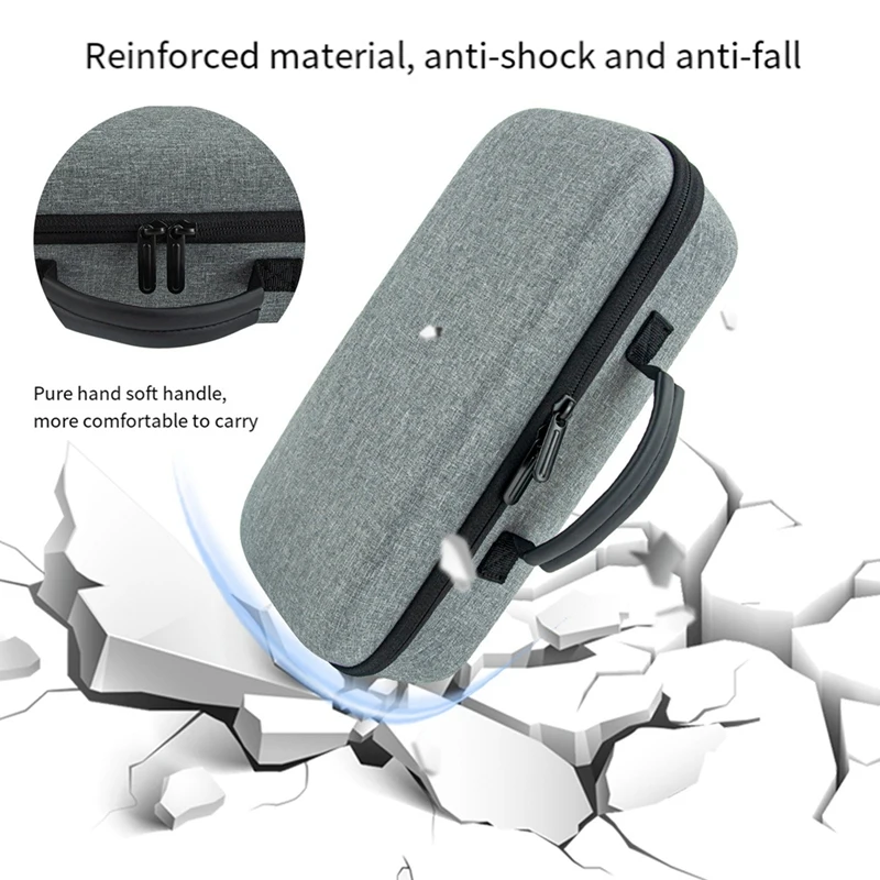 Waterproof Carrying Case EVA Hard Anti-Drop Shockproof Bag For ROG Ally Easy To Use