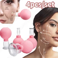 Vacuum Cupping Glass Jar Cellulite Massager For Face Acupuncture Hijama Suction Cup Slimming Fat Burning Health Care Face Sucker 1