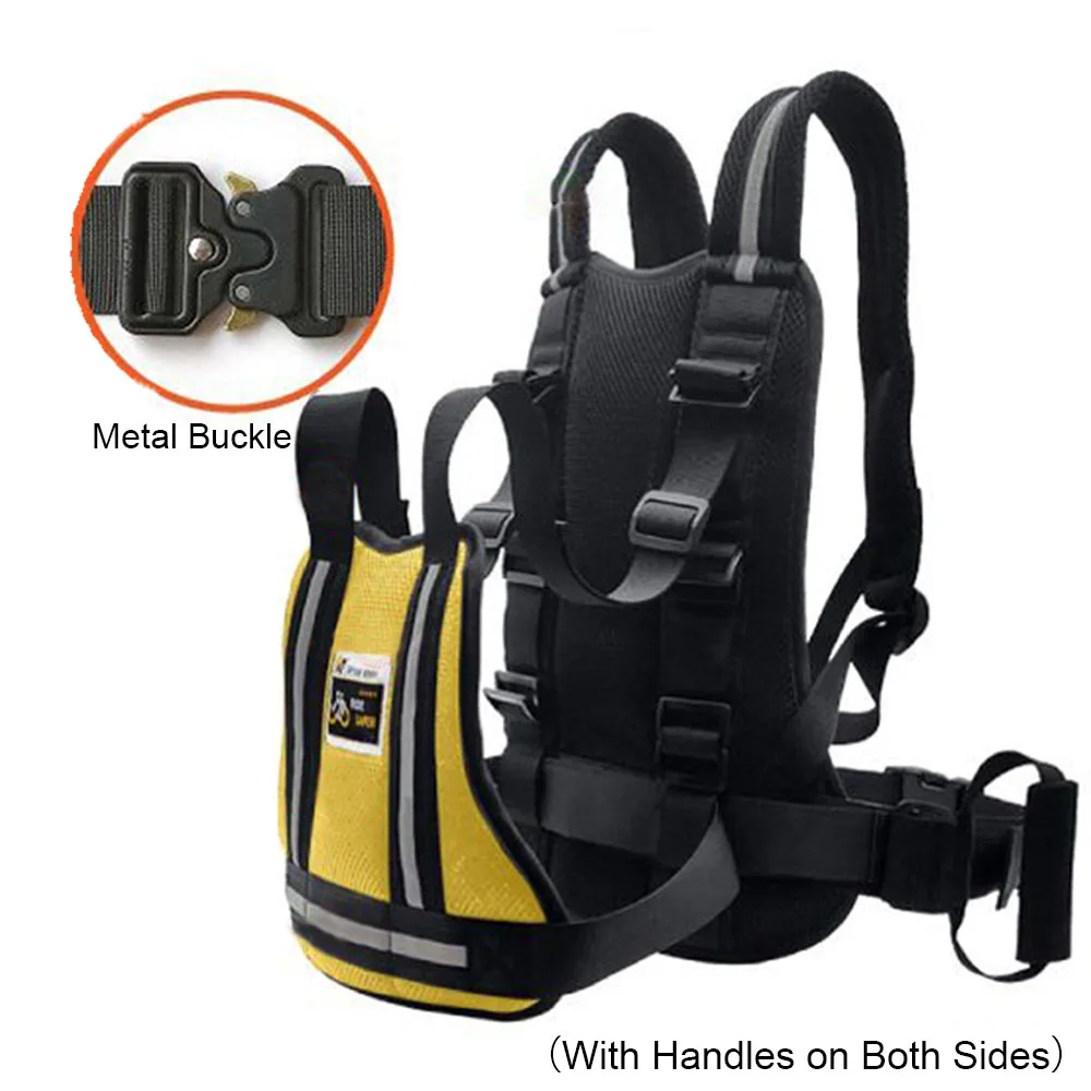 Motorrad Sicherheitsgurt Für Kinder 2-12 Jahre - Verstellbarer Gurt Mit Reflektorstreifen