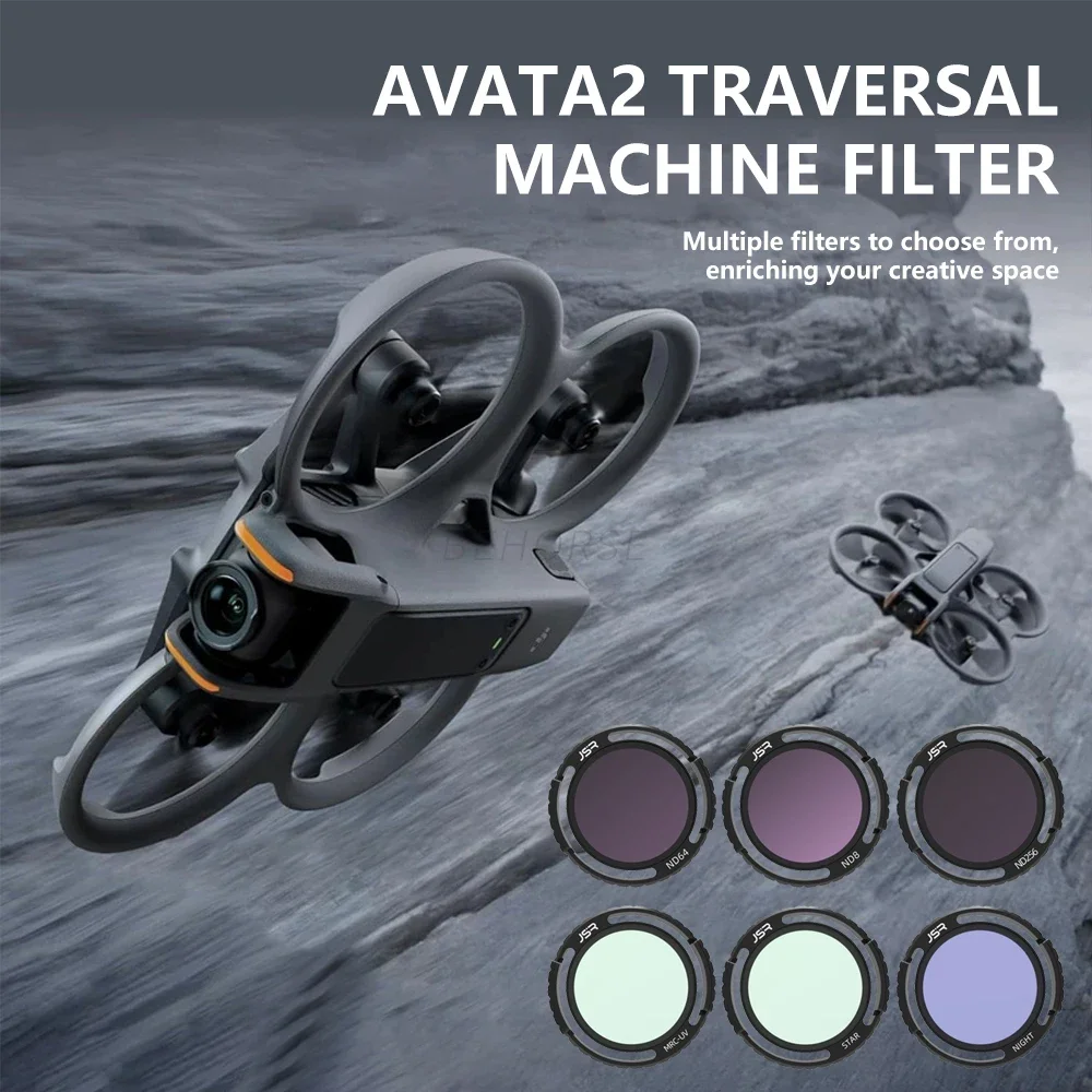 Camera Lens Filters drone accessories For DJI Avata 2 ND4 ND8 ND16 ND32 CPL ND/PL Filters Kit