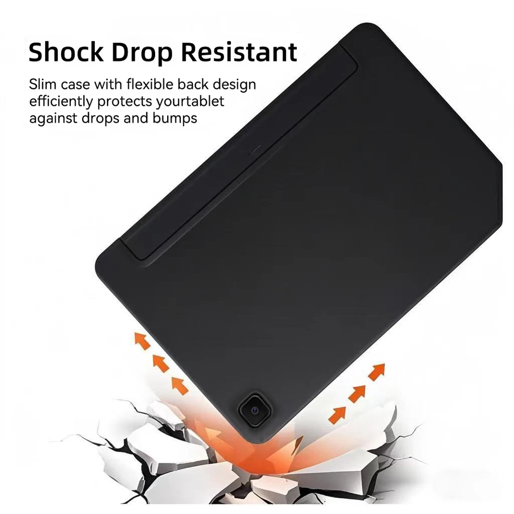 Soft Silicone Flip Smart Cover Tablet Case