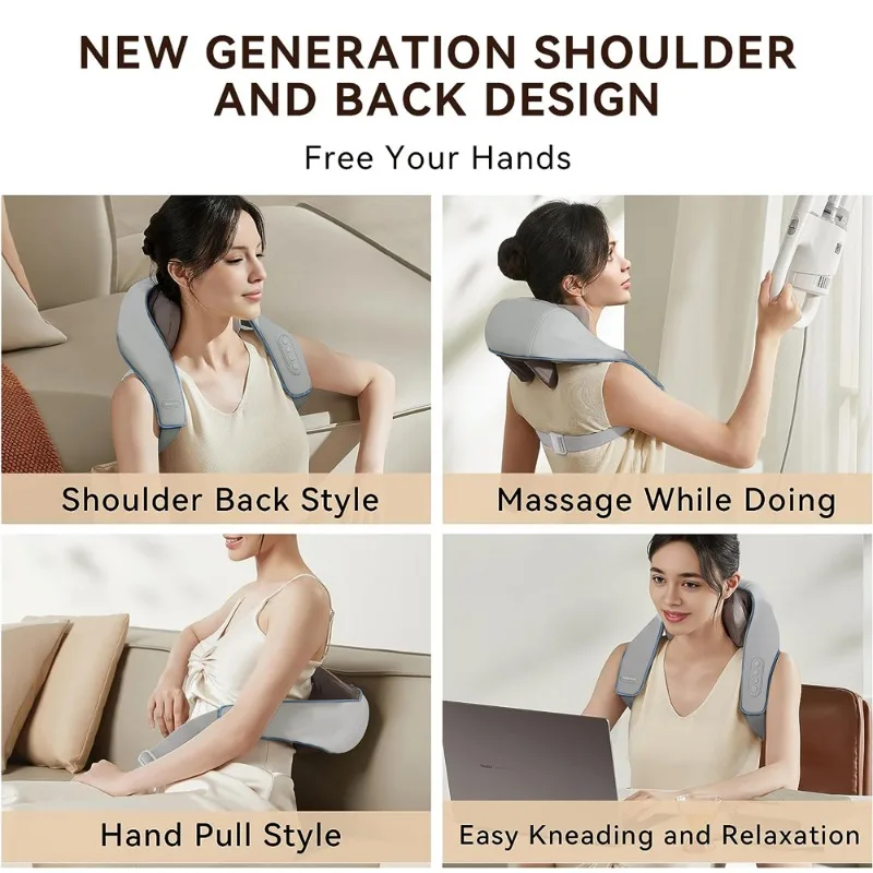 Shiatsu Massage Shawl Neck Shiatsu Massager Multi Functional Electric  Cervical Shiatsu Massage Device For Home Use, Adjustable And Simulated  Human Hand Shape From Tcmhealth, $25.89